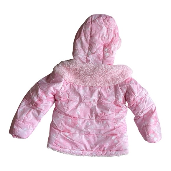 Gerry Weber Pink Kids Winter Jacket size 6 Reversible jacket - Picture 6 of 13